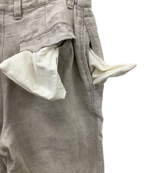 nestrobe confect（ネストローブ コンフェクト）nestrobe confect (ネストローブ コンフェクト) nestrobe confect　パンツ アイボリー サイズ:Lの古着・服飾アイテム