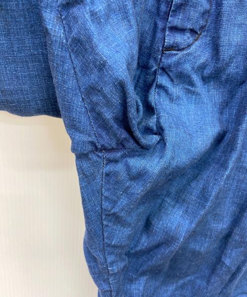 OUTIL（ウティ）OUTIL (ウティ) リネンワイドパンツ ネイビー サイズ:00の古着・服飾アイテム