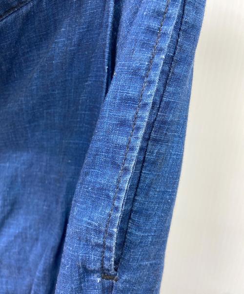 OUTIL（ウティ）OUTIL (ウティ) リネンワイドパンツ ネイビー サイズ:00の古着・服飾アイテム