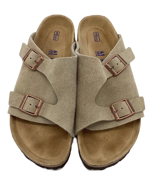 BIRKENSTOCK（ビルケンシュトック）BIRKENSTOCK (ビルケンシュトック) ZURICH ブラウン サイズ:41の古着・服飾アイテム
