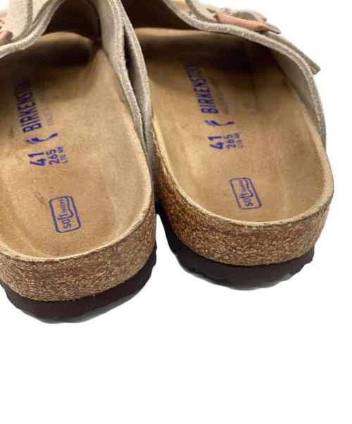 BIRKENSTOCK（ビルケンシュトック）BIRKENSTOCK (ビルケンシュトック) ZURICH ブラウン サイズ:41の古着・服飾アイテム