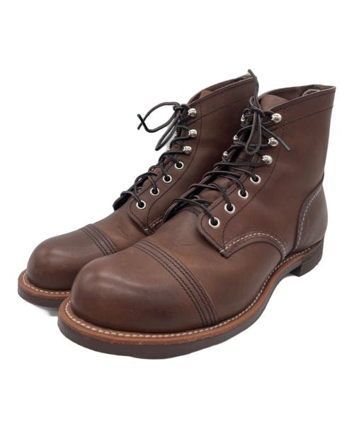 RED WING（レッドウィング）RED WING (レッドウィング) Iron Ranger ブラウン サイズ:27の古着・服飾アイテム