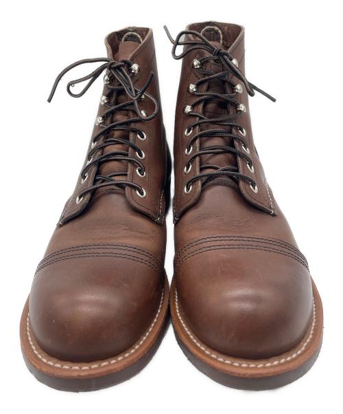 RED WING（レッドウィング）RED WING (レッドウィング) Iron Ranger ブラウン サイズ:27の古着・服飾アイテム