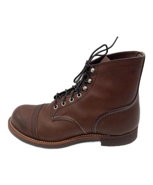 RED WING（レッドウィング）RED WING (レッドウィング) Iron Ranger ブラウン サイズ:27の古着・服飾アイテム