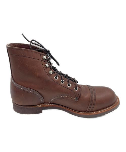 RED WING（レッドウィング）RED WING (レッドウィング) Iron Ranger ブラウン サイズ:27の古着・服飾アイテム