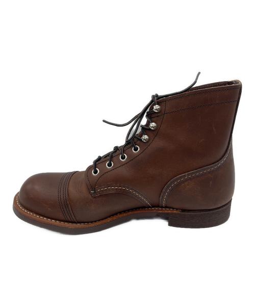 RED WING（レッドウィング）RED WING (レッドウィング) Iron Ranger ブラウン サイズ:27の古着・服飾アイテム