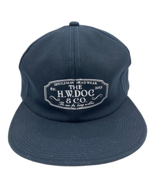 h.w.dog（ザエイチダブリュドックアンドコー）h.w.dog (ザエイチダブリュドックアンドコー) キャップ ネイビーの古着・服飾アイテム