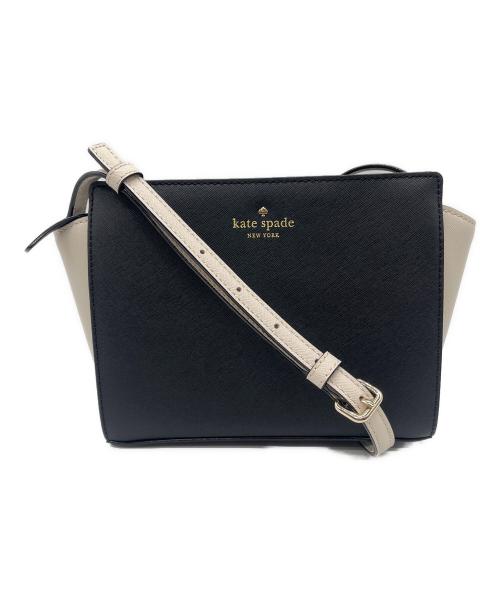 Kate Spade（ケイトスペード）Kate Spade (ケイトスペード) ショルダーバッグ ブラック×ホワイトの古着・服飾アイテム