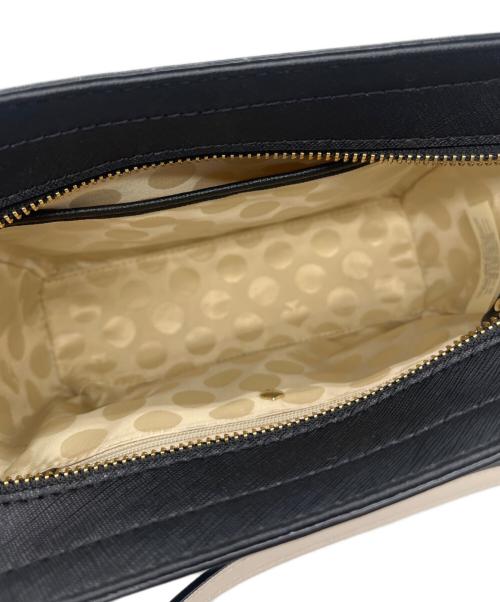 Kate Spade（ケイトスペード）Kate Spade (ケイトスペード) ショルダーバッグ ブラック×ホワイトの古着・服飾アイテム