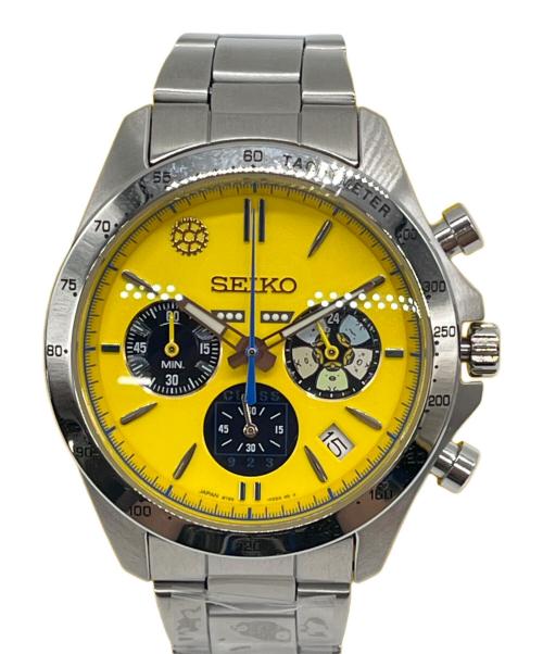SEIKO（セイコー）SEIKO (セイコー) すみっコぐらし (スミッコグラシ) Dr.Yellow 腕時計 イエローの古着・服飾アイテム