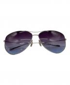 OLIVER PEOPLESオリバーピープルズ）の古着「OLIVER PEOPLES　サングラス」｜パープル×シルバー