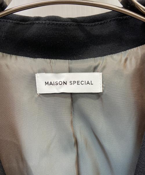 MAISON SPECIAL（メゾンスペシャル）MAISON SPECIAL (メゾンスペシャル) ジレ ブラック サイズ:FREEの古着・服飾アイテム