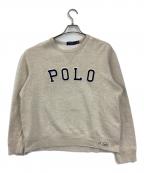 POLO RALPH LAURENポロ・ラルフローレン）の古着「ロゴスウェット」｜アイボリー