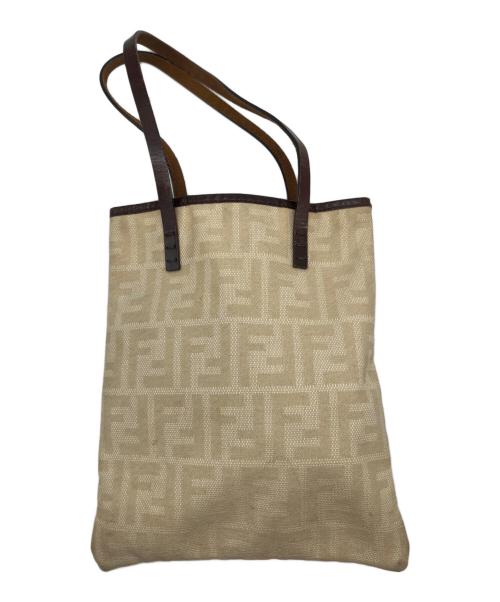 FENDI（フェンディ）FENDI (フェンディ) ミニトートバッグ ブラウンの古着・服飾アイテム