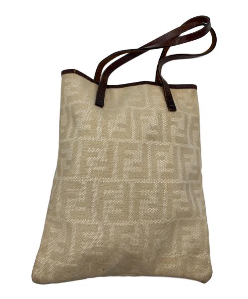 FENDI（フェンディ）FENDI (フェンディ) ミニトートバッグ ブラウンの古着・服飾アイテム