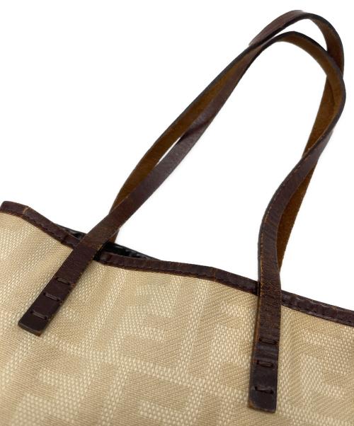 FENDI（フェンディ）FENDI (フェンディ) ミニトートバッグ ブラウンの古着・服飾アイテム