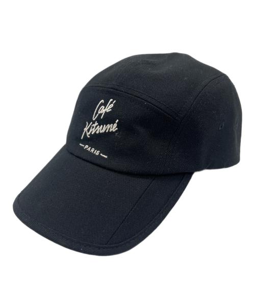 CAFE KITSUNE（カフェ キツネ）CAFE KITSUNE (カフェ キツネ) キャップ ブラックの古着・服飾アイテム