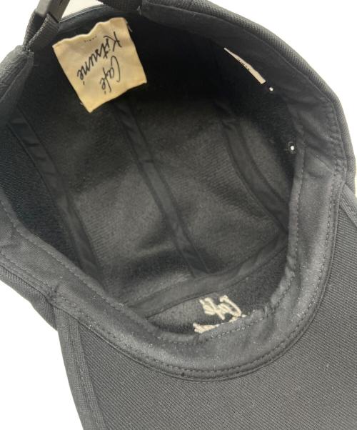 CAFE KITSUNE（カフェ キツネ）CAFE KITSUNE (カフェ キツネ) キャップ ブラックの古着・服飾アイテム