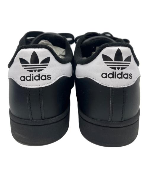 adidas（アディダス）adidas (アディダス) ローカットスニーカー/SUPER STAR ブラック×ホワイト サイズ:26の古着・服飾アイテム