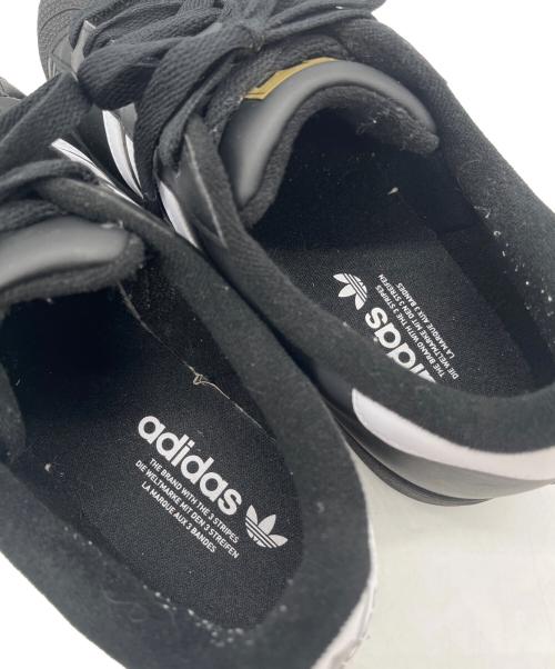 adidas（アディダス）adidas (アディダス) ローカットスニーカー/SUPER STAR ブラック×ホワイト サイズ:26の古着・服飾アイテム
