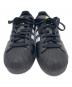 adidas (アディダス) ローカットスニーカー/SUPER STAR ブラック×ホワイト サイズ:26：5000円