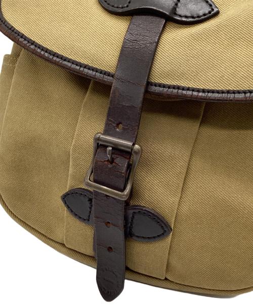 FILSON（フィルソン）FILSON (フィルソン) SMALL FIELD BAG ベージュ×ブラウンの古着・服飾アイテム