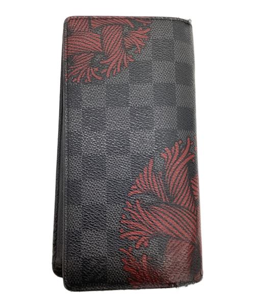 LOUIS VUITTON（ルイ ヴィトン）LOUIS VUITTON (ルイ ヴィトン) 財布/ポルトフォイユ ブラザ ブラックの古着・服飾アイテム