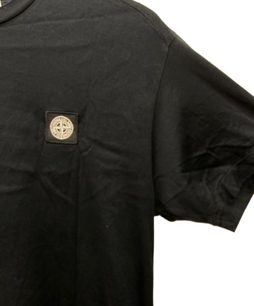 STONE ISLAND（ストーンアイランド）STONE ISLAND (ストーンアイランド) 半袖カットソー ブラック サイズ:Mの古着・服飾アイテム