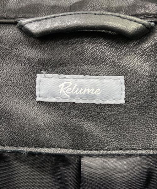 JOURNAL STANDARD relume（ジャーナルスタンダード レリューム）JOURNAL STANDARD relume (ジャーナルスタンダード レリューム) ブルゾン ブラック サイズ:Lの古着・服飾アイテム