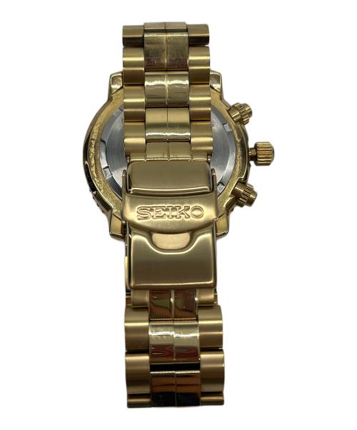 SEIKO（セイコー）SEIKO (セイコー) クロノグラフ ブラックの古着・服飾アイテム