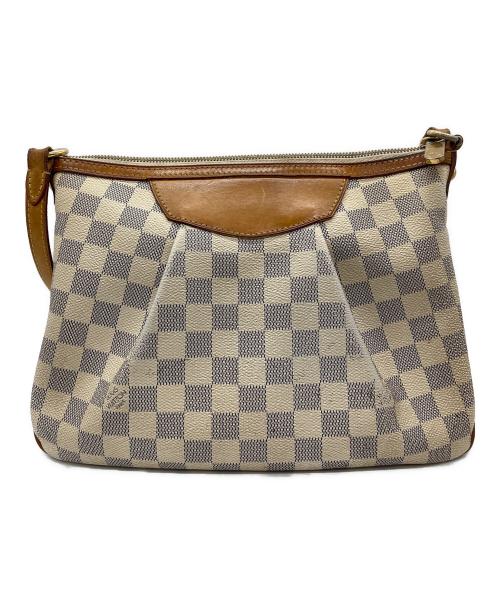 LOUIS VUITTON（ルイ ヴィトン）LOUIS VUITTON (ルイ ヴィトン) ショルダーバッグ/シラクーサPM アイボリー×グレー×ブラウンの古着・服飾アイテム