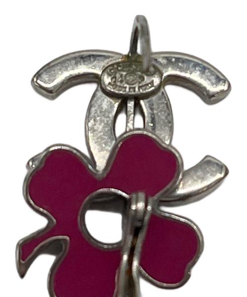 CHANEL（シャネル）CHANEL (シャネル) ココマーク クローバー ピンク×レッドの古着・服飾アイテム