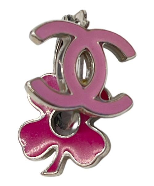 CHANEL（シャネル）CHANEL (シャネル) ココマーク クローバー ピンク×レッドの古着・服飾アイテム