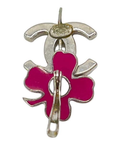 CHANEL（シャネル）CHANEL (シャネル) ココマーク クローバー ピンク×レッドの古着・服飾アイテム