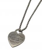 TIFFANY & Co.ティファニー）の古着「リターントゥネックレス」｜シルバー