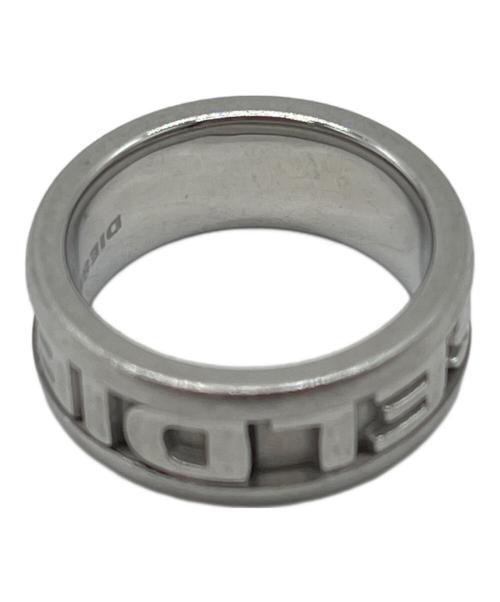 DIESEL（ディーゼル）DIESEL (ディーゼル) ロゴスチールリング シルバー サイズ:10号の古着・服飾アイテム