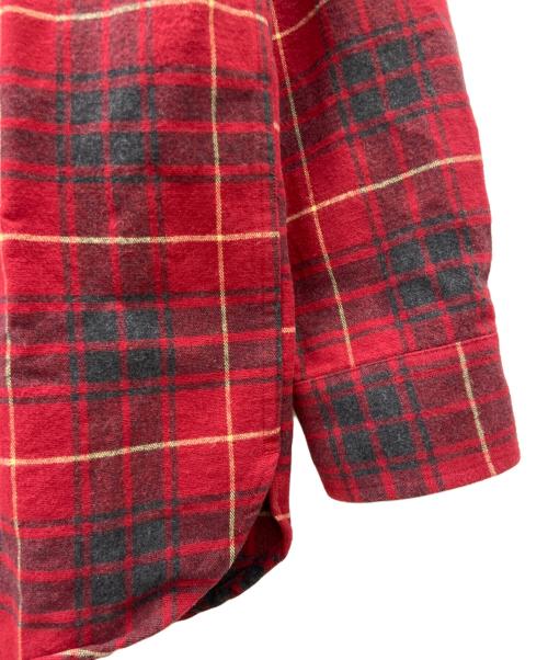 L.L.Bean（エルエルビーン）L.L.Bean (エルエルビーン) 長袖シャツ レッド サイズ:Mの古着・服飾アイテム