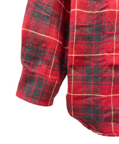 L.L.Bean（エルエルビーン）L.L.Bean (エルエルビーン) 長袖シャツ レッド サイズ:Mの古着・服飾アイテム