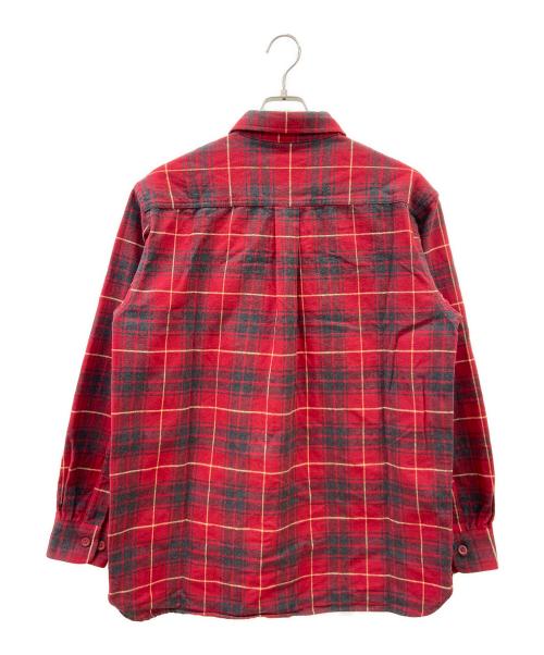 L.L.Bean（エルエルビーン）L.L.Bean (エルエルビーン) 長袖シャツ レッド サイズ:Mの古着・服飾アイテム