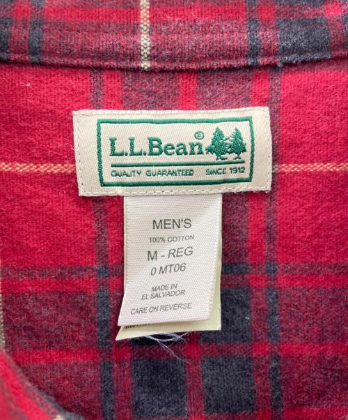 L.L.Bean（エルエルビーン）L.L.Bean (エルエルビーン) 長袖シャツ レッド サイズ:Mの古着・服飾アイテム