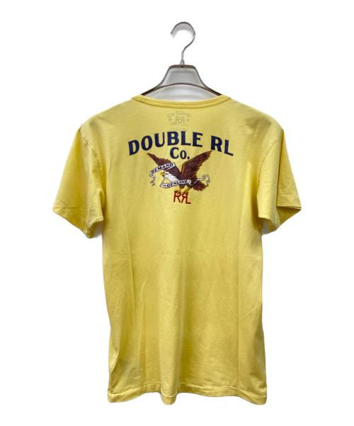 RRL（ダブルアールエル）RRL (ダブルアールエル) 半袖カットソー イエロー×レッド サイズ:Mの古着・服飾アイテム