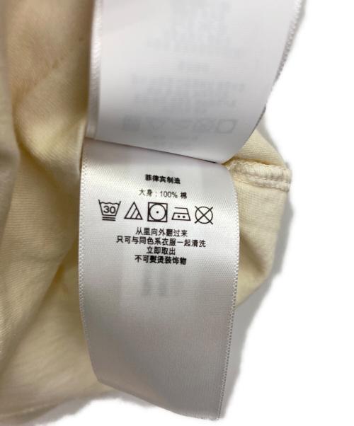 RRL（ダブルアールエル）RRL (ダブルアールエル) 半袖カットソー ベージュ×レッド サイズ:Sの古着・服飾アイテム