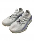 adidasアディダス）の古着「adidas　スニーカー」｜ホワイト×パープル