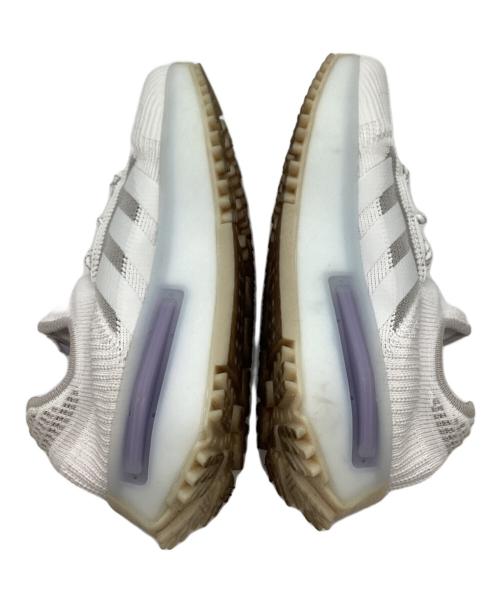 adidas（アディダス）adidas (アディダス) adidas　スニーカー ホワイト×パープル サイズ:26ｃｍの古着・服飾アイテム