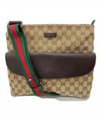 GUCCIグッチ）の古着「ショルダーバッグ」｜ブラウン