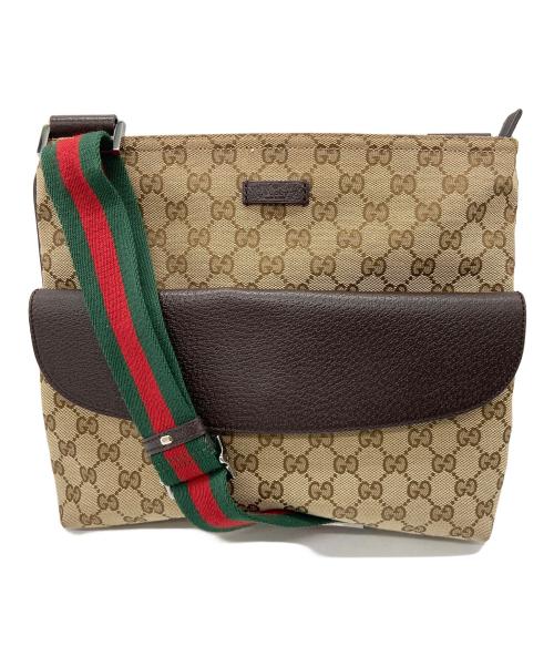 GUCCI（グッチ）GUCCI (グッチ) ショルダーバッグ ブラウンの古着・服飾アイテム