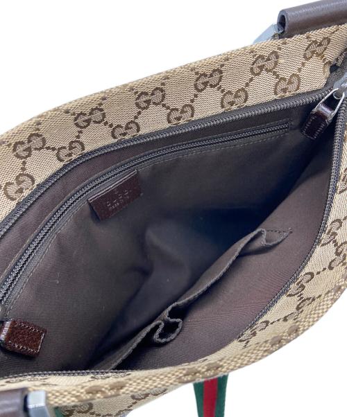 GUCCI（グッチ）GUCCI (グッチ) ショルダーバッグ ブラウンの古着・服飾アイテム