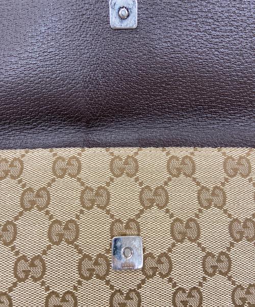 GUCCI（グッチ）GUCCI (グッチ) ショルダーバッグ ブラウンの古着・服飾アイテム