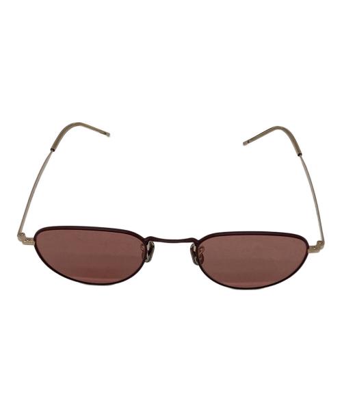 EYEVAN（アイヴァン）EYEVAN (アイヴァン) サングラス ブラウン×ゴールド サイズ:50口22-148の古着・服飾アイテム