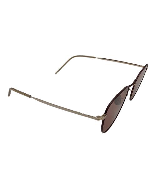EYEVAN（アイヴァン）EYEVAN (アイヴァン) サングラス ブラウン×ゴールド サイズ:50口22-148の古着・服飾アイテム